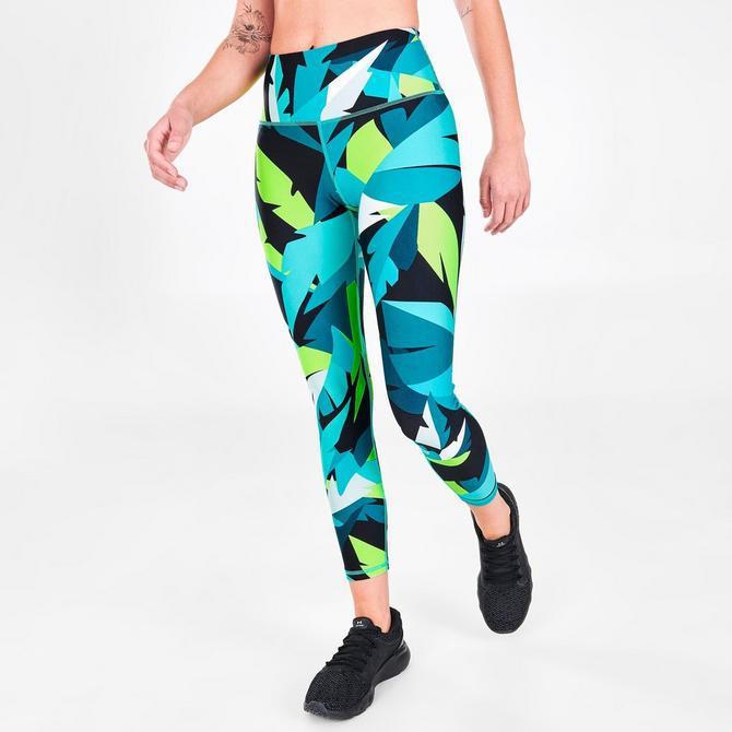 商品Under Armour|Women's Under Armour HeatGear No-Slip Waistband Allover Print Cropped Performance Leggings,价格¥293,第5张图片详细描述