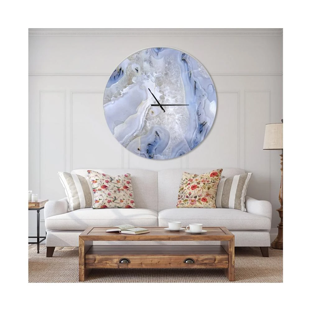 商品Design Art|Designart Oversized Modern Round Metal Wall Clock - 36 x 36,价格¥3192,第4张图片详细描述