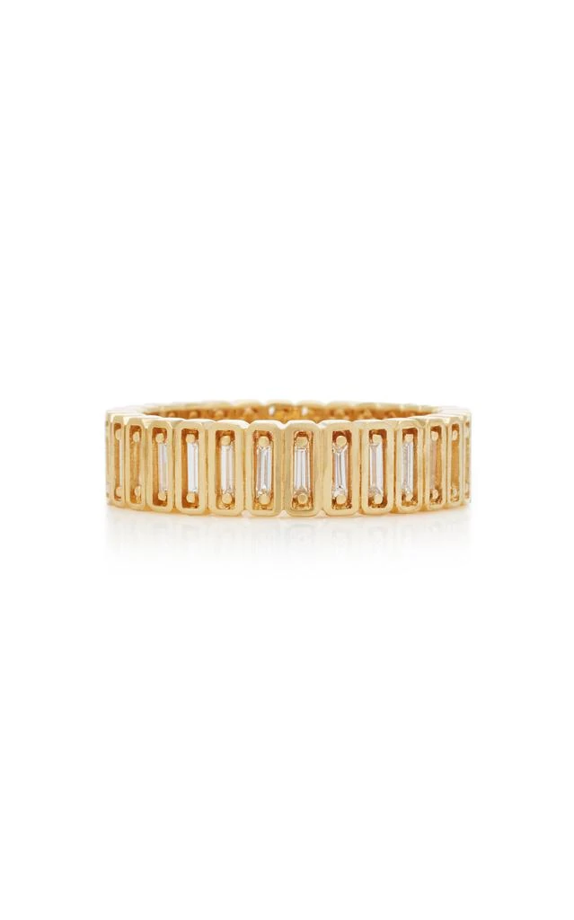 商品Suzanne Kalan|Suzanne Kalan - Inlay Collection 18K Yellow-Gold Eternity Band - Gold - US 6 - Moda Operandi - Gifts For Her,价格¥41964,第1张图片