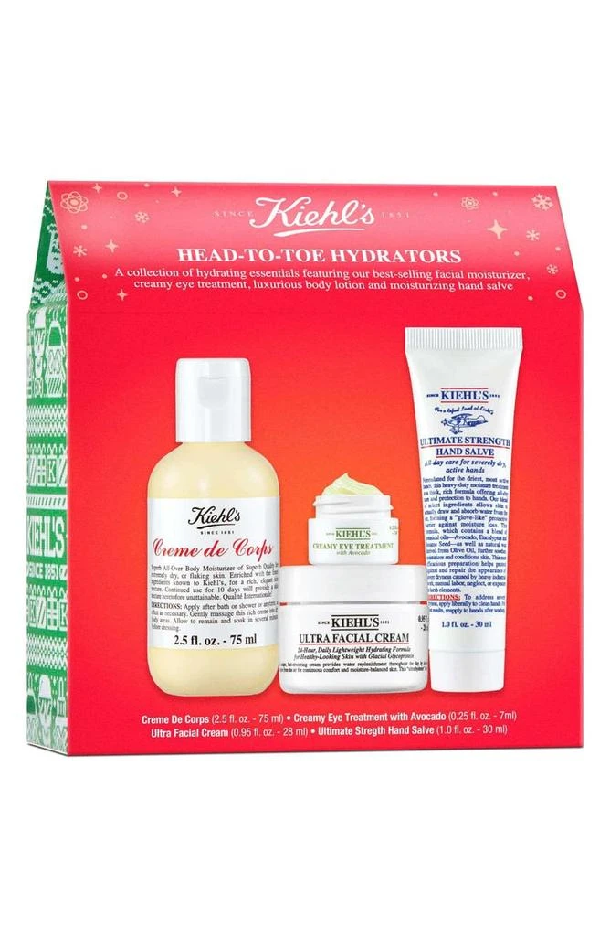 商品Kiehl's|Head-to-Toe Hydrators Set USD $59 Value,价格¥194,第2张图片详细描述