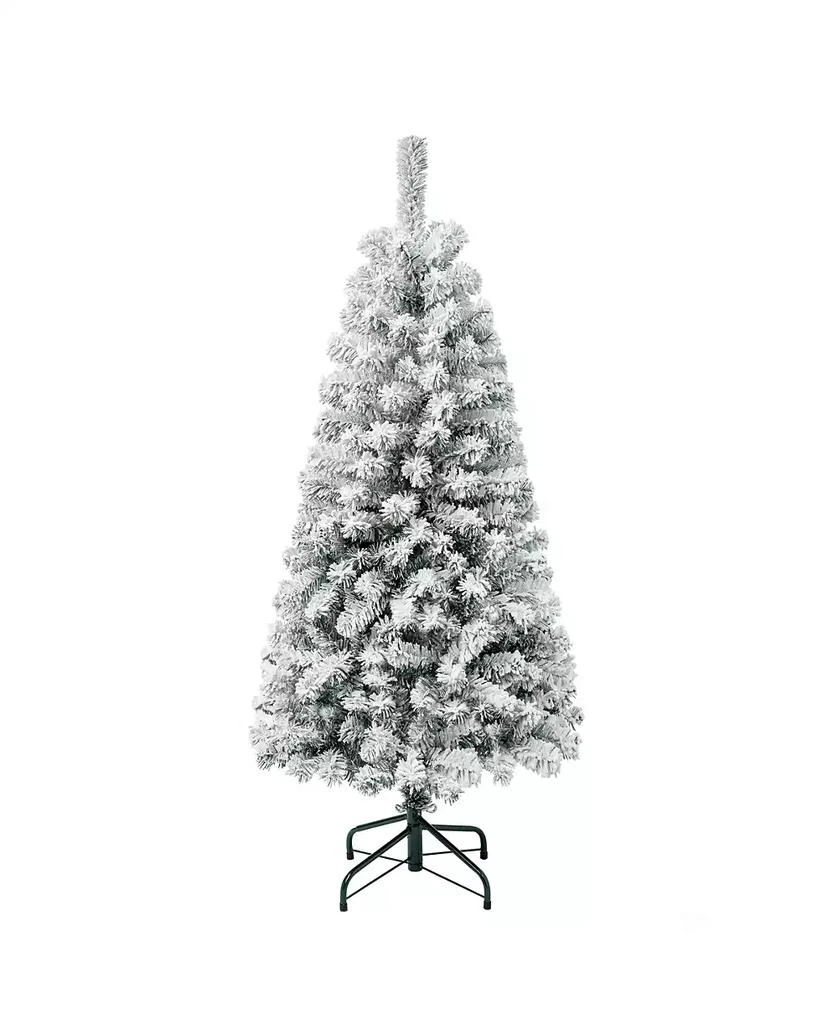 商品National Tree Company|First Traditions 4.5' Acacia Flocked Tree,价格¥2138,第1张图片
