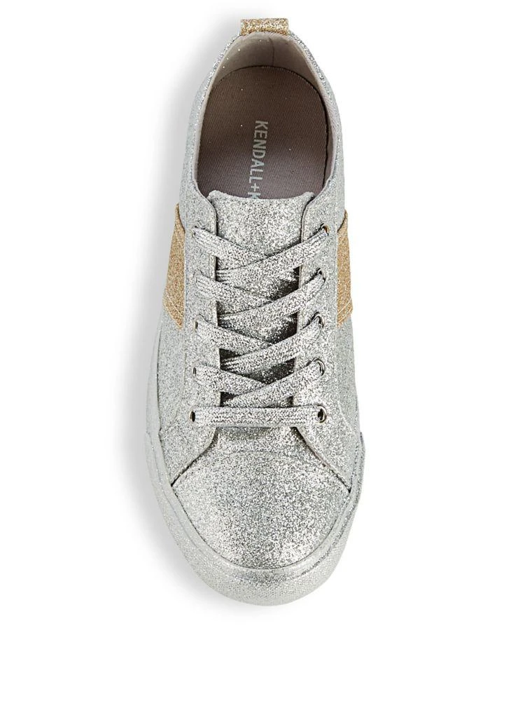 商品KENDALL & KYLIE|Obey Glitter Lace-Up Sneakers,价格¥406,第4张图片详细描述