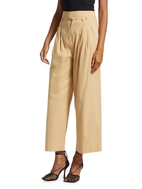 商品Derek Lam|Sergio High-Waisted Wide-Leg Pants,价格¥1340,第4张图片详细描述