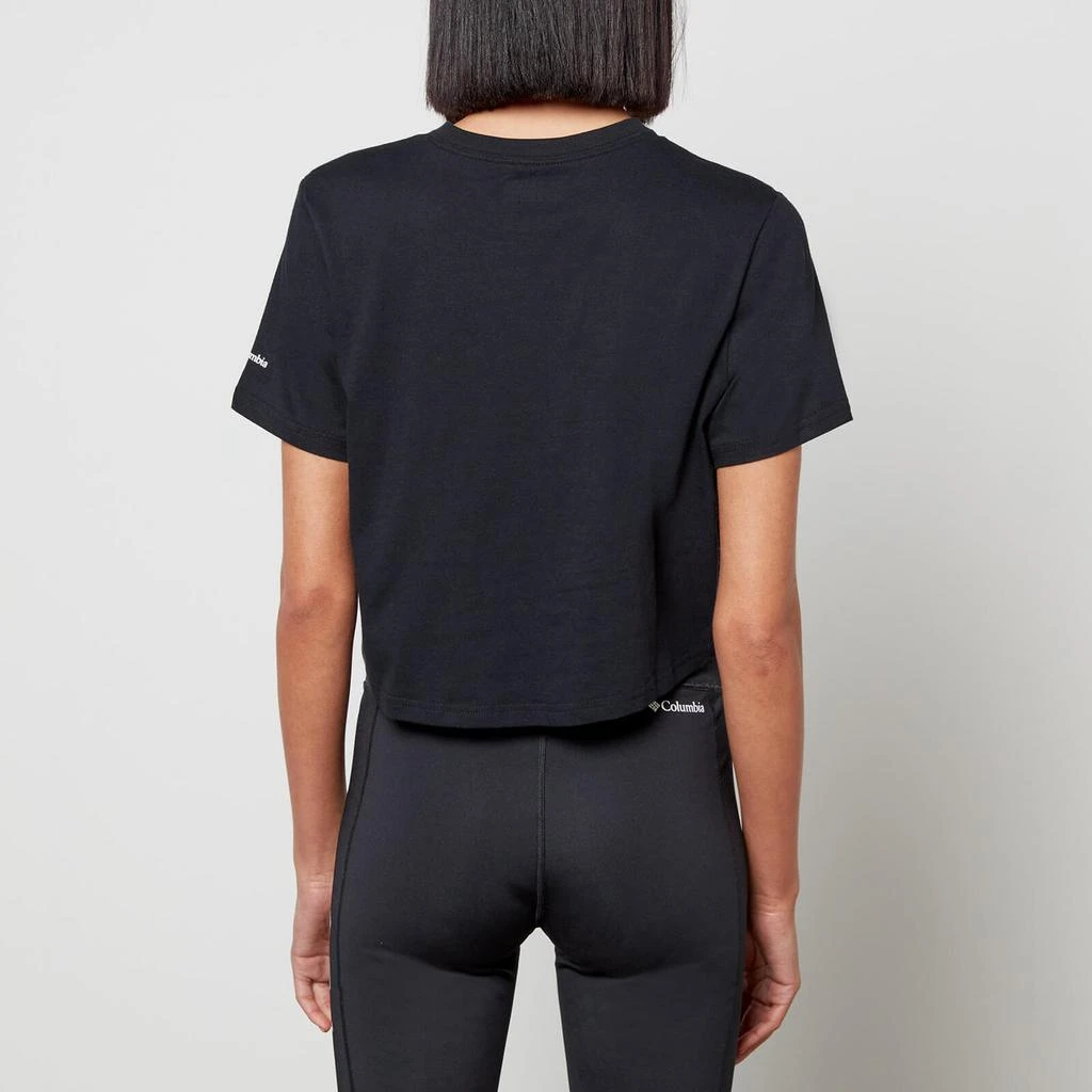商品Columbia|Columbia Women's North Cascades Cropped T-Shirt - Black,价格¥105,第2张图片详细描述