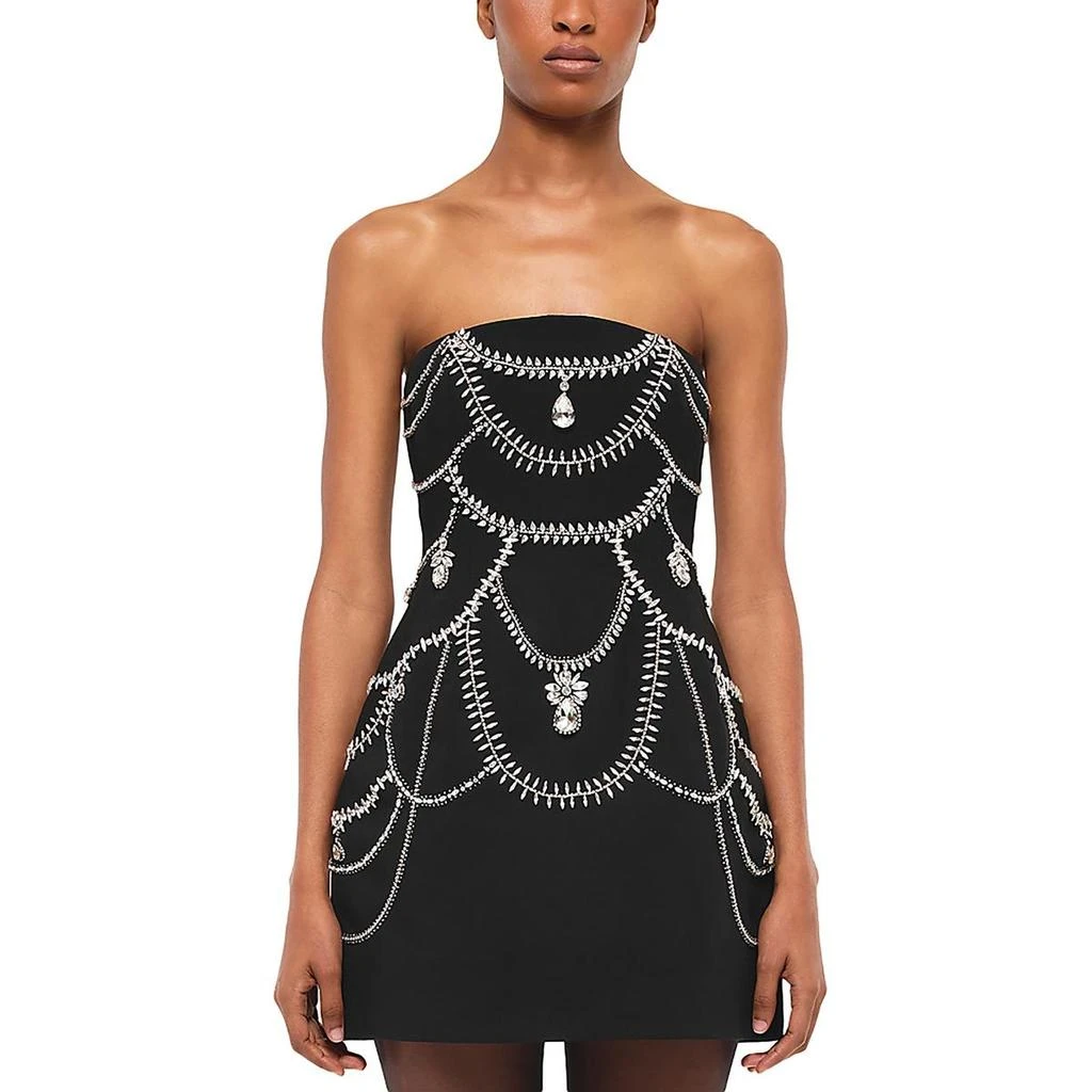 商品SIMKHAI|Jonathan Simkhai Womens Boning Mini Dress,价格¥2576,第1张图片