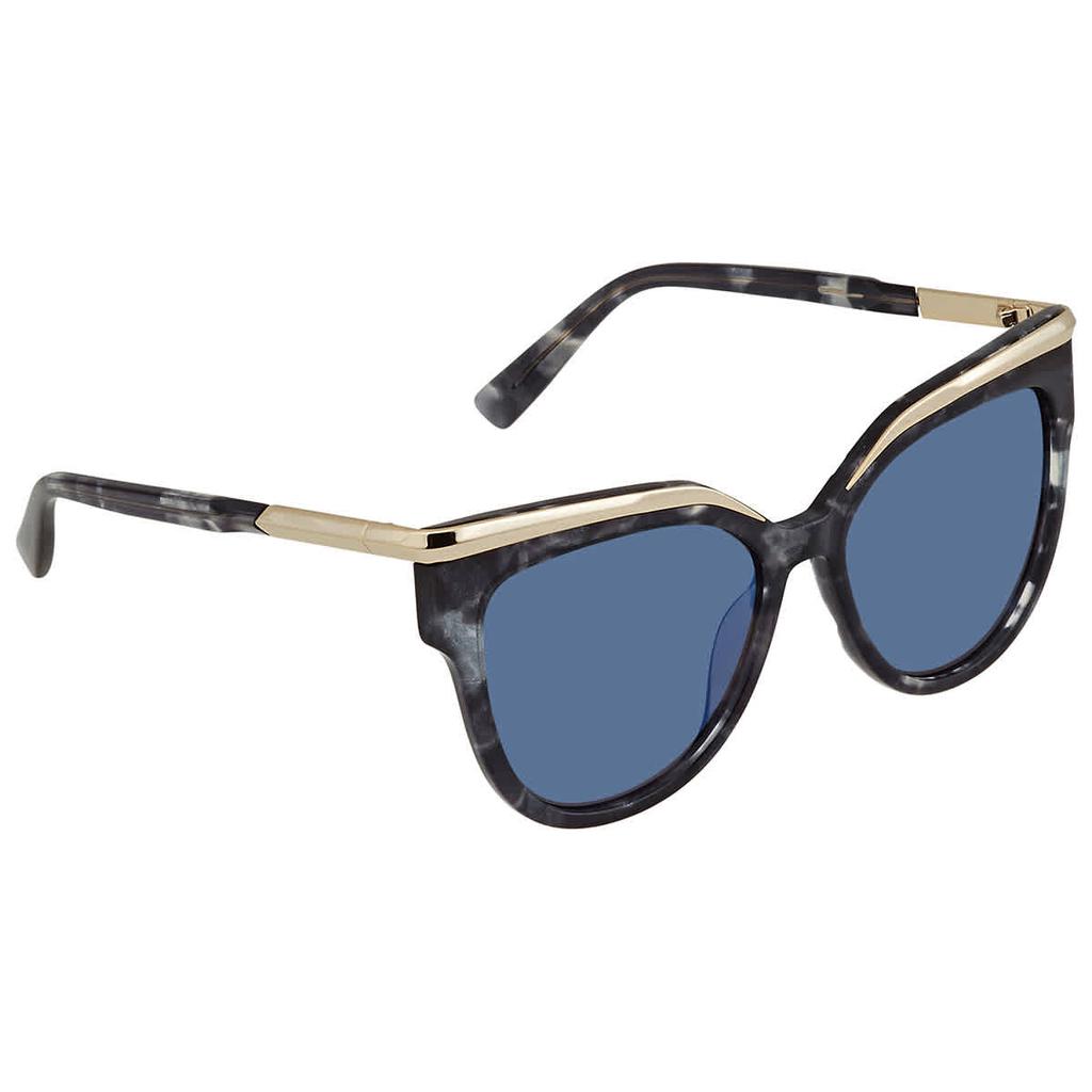 Blue Cat Eye Ladies Sunglasses MCM637S 404 56商品第1张图片规格展示