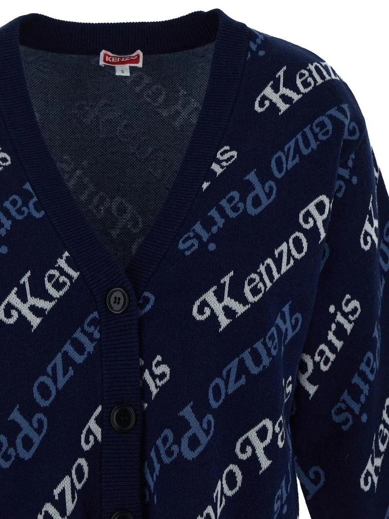 商品Kenzo|Cotton Logo Cardigan,价格¥1874,第3张图片详细描述