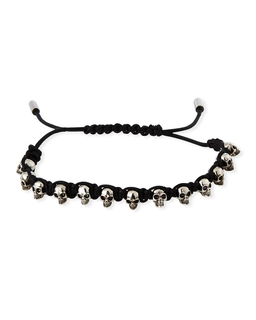 商品Alexander McQueen|Men's Skull Bead Friendship Bracelet,价格¥1126,第1张图片