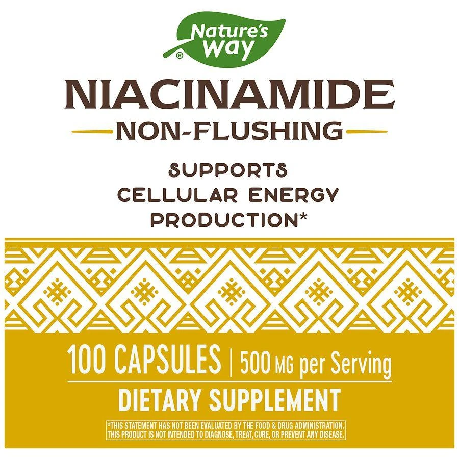 商品Nature's Way|Niacinamide Non-Flushing Capsules,价格¥74,第5张图片详细描述