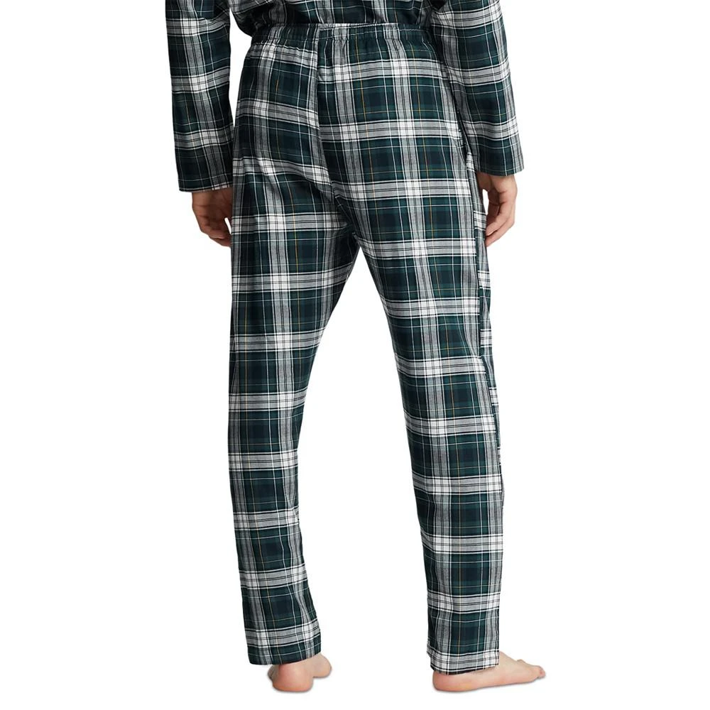 商品Ralph Lauren|Men's Cotton Plaid Flannel Pajama Pants,价格¥406,第2张图片详细描述