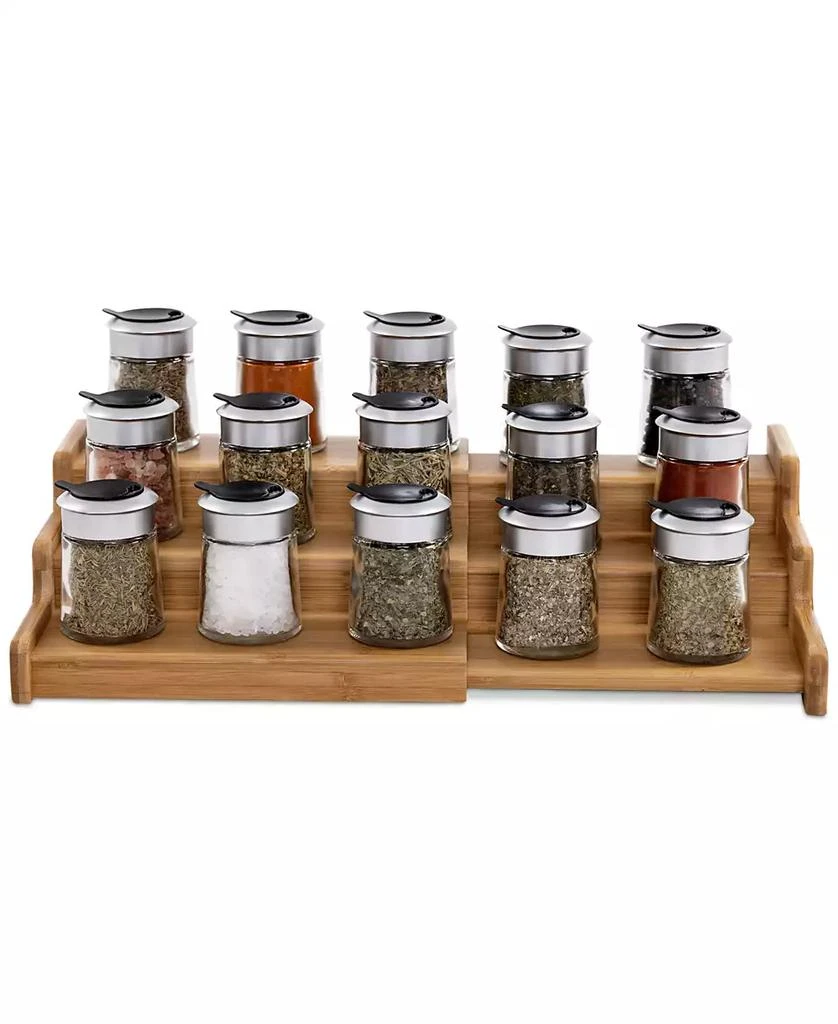 3-Tier Expandable Bamboo Spice Rack Cabinet Organizer 商品