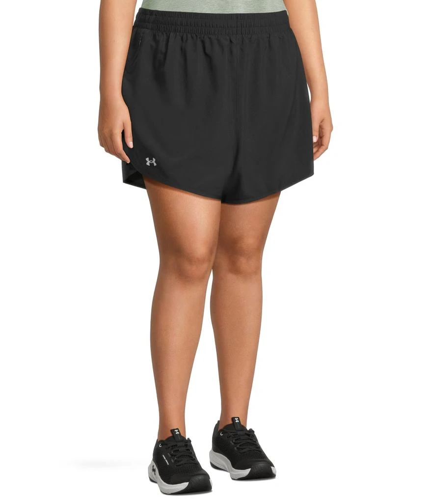 商品Under Armour|Plus Size Fly By Shorts,价格¥184,第2张图片详细描述