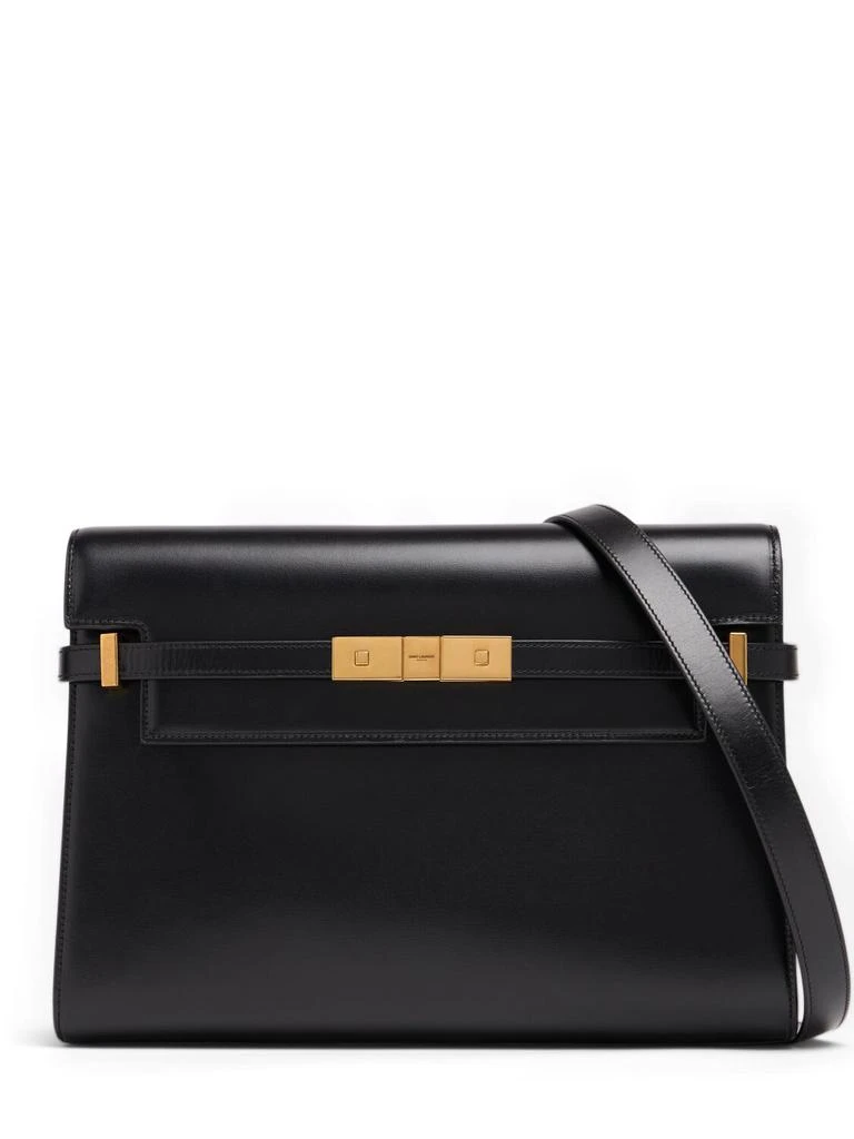 商品Yves Saint Laurent|Manhattan Box Leather Shoulder Bag,价格¥26172,第1张图片