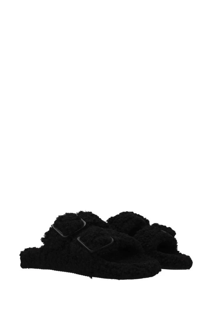 商品Balenciaga|Slippers and clogs Fur Black,价格¥2646,第2张图片详细描述