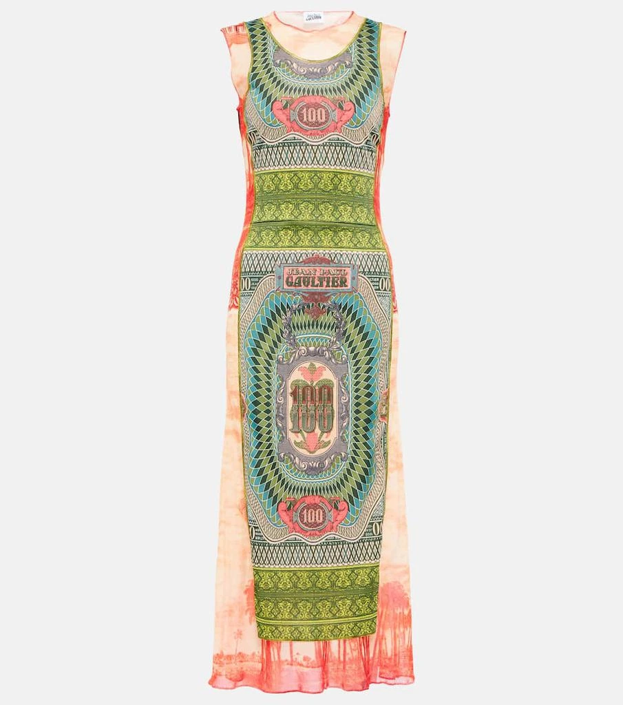 商品Jean Paul Gaultier|Printed tulle maxi dress,价格¥3479,第1张图片