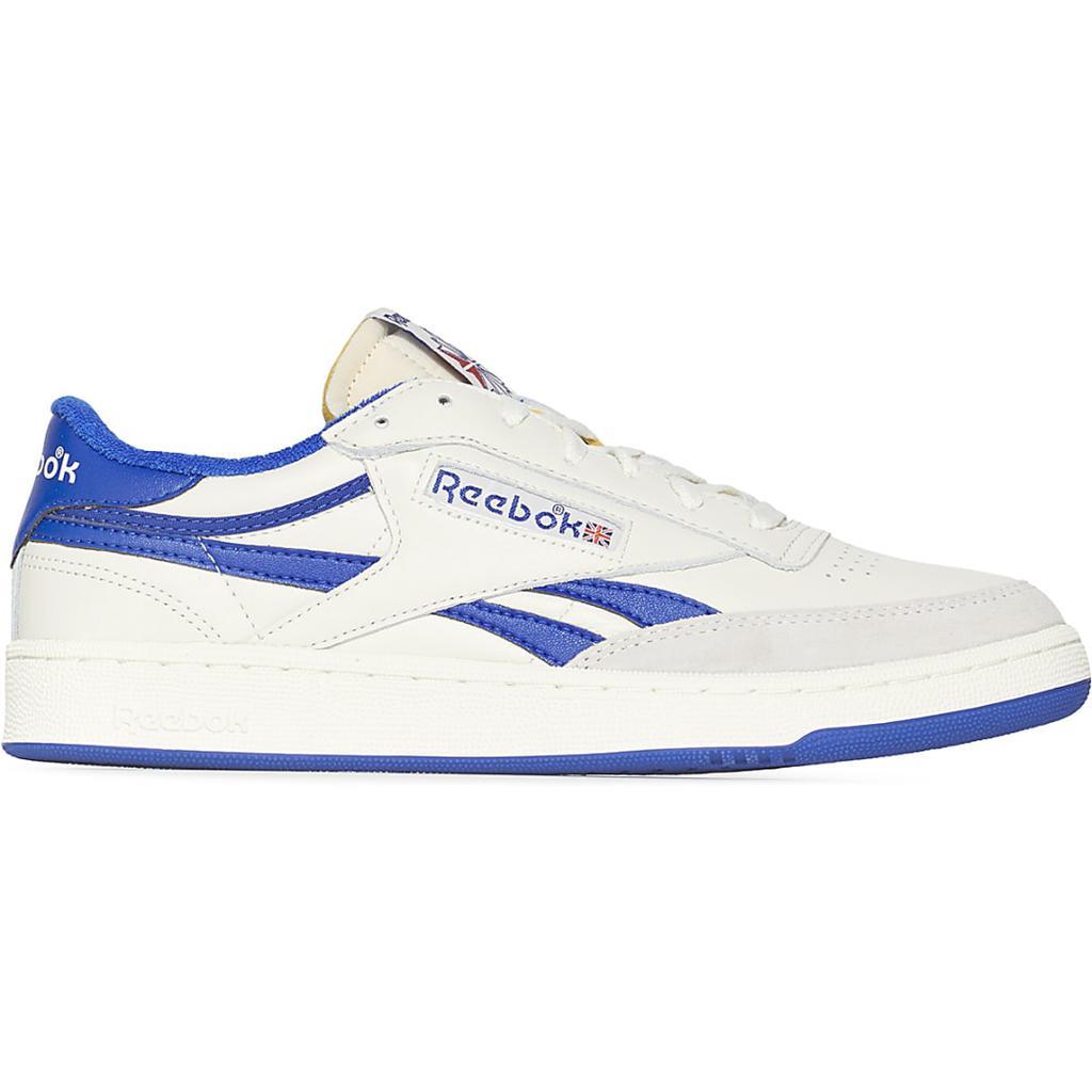 商品Reebok|Club C Revenge Vintage - Chalk/Collegiate Royal/Excellent Red,价格¥664,第1张图片