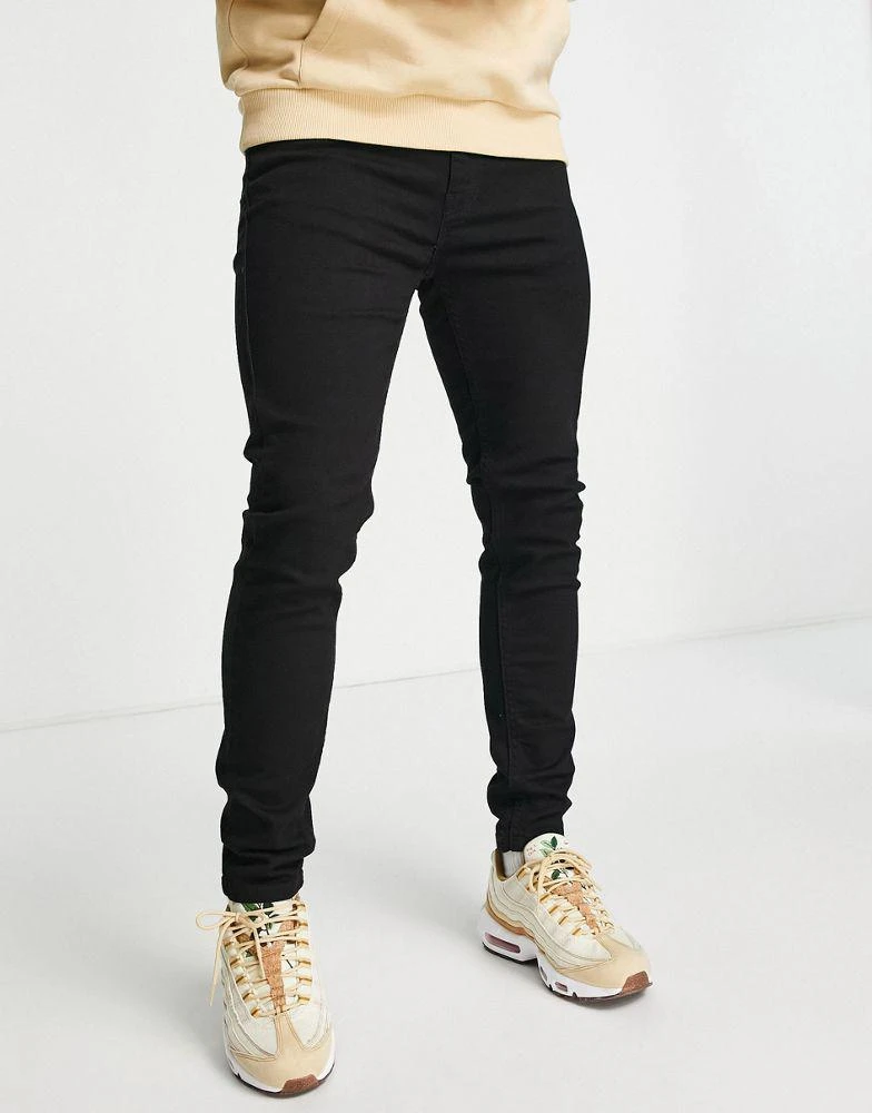 商品Levi's|Levi's 519 super skinny jeans in black,价格¥653,第4张图片详细描述