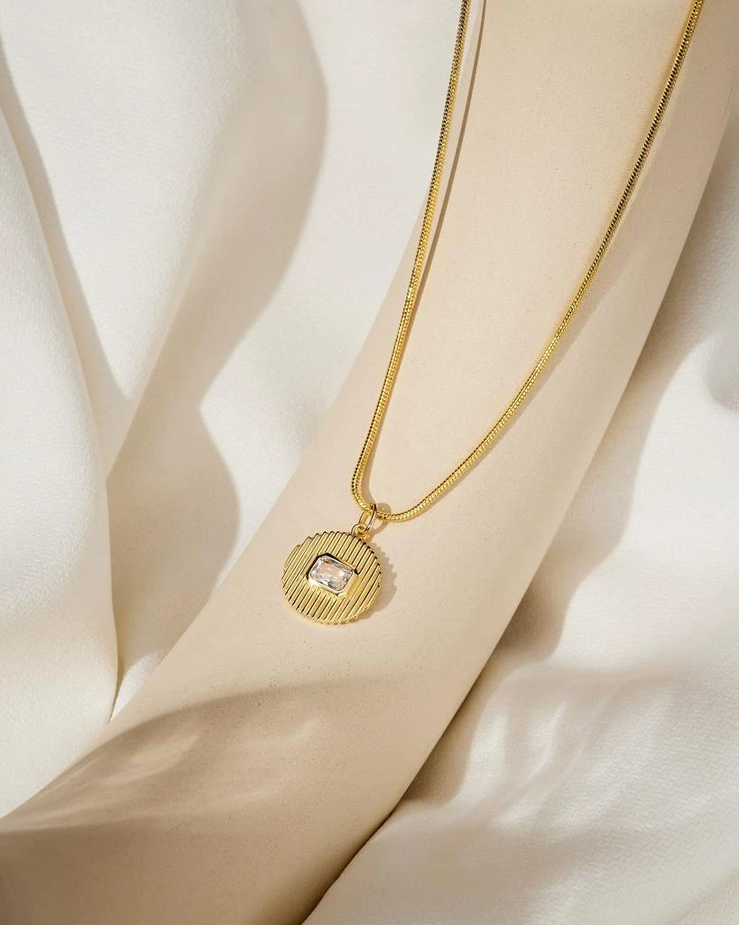 商品Luv AJ|Le Signe Pendant Necklace- Gold,价格¥683,第4张图片详细描述
