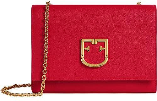 商品Furla|Viva S Pochette Shoulder Bag In Ruby,价格¥1472,第1张图片