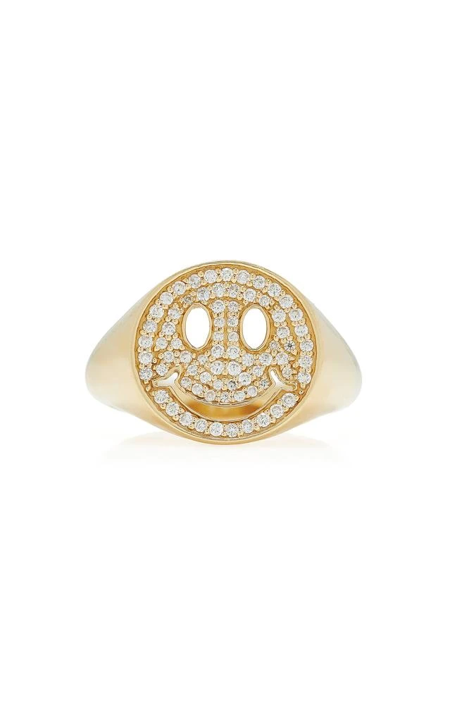 商品Sydney Evan|Sydney Evan - 14k Yellow Gold Diamond Ring - Gold - OS - Moda Operandi - Gifts For Her,价格¥31178,第1张图片