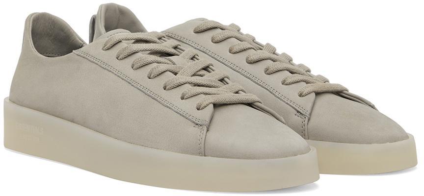 商品Essentials|Gray Tennis Low Sneakers,价格¥1702,第6张图片详细描述