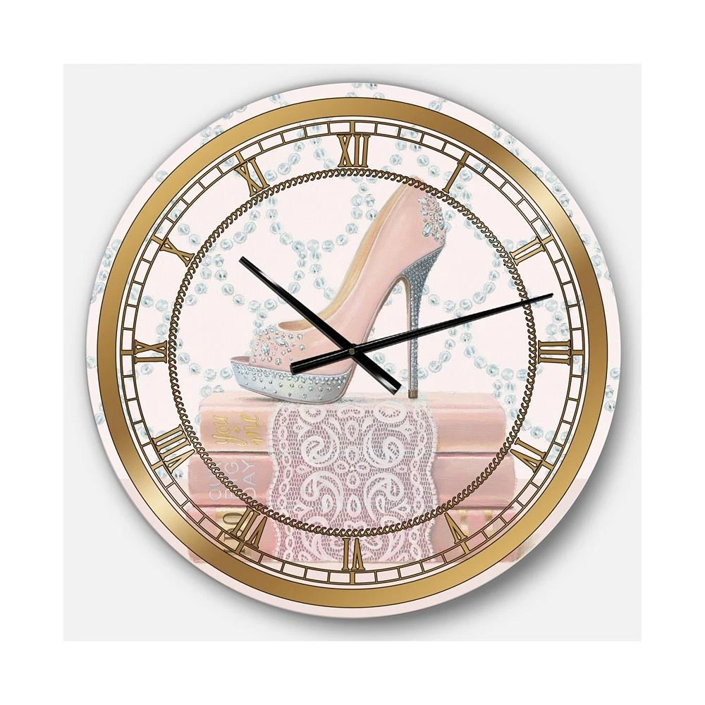 商品Designart|Posh and Luxe Oversized Metal Wall Clock,价格¥1495,第1张图片