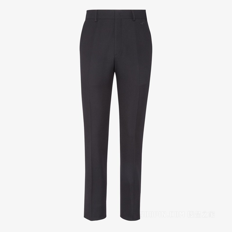 FENDI 黑色男士休闲裤 FB0366-AL5A-F0QA1商品第1张图片规格展示