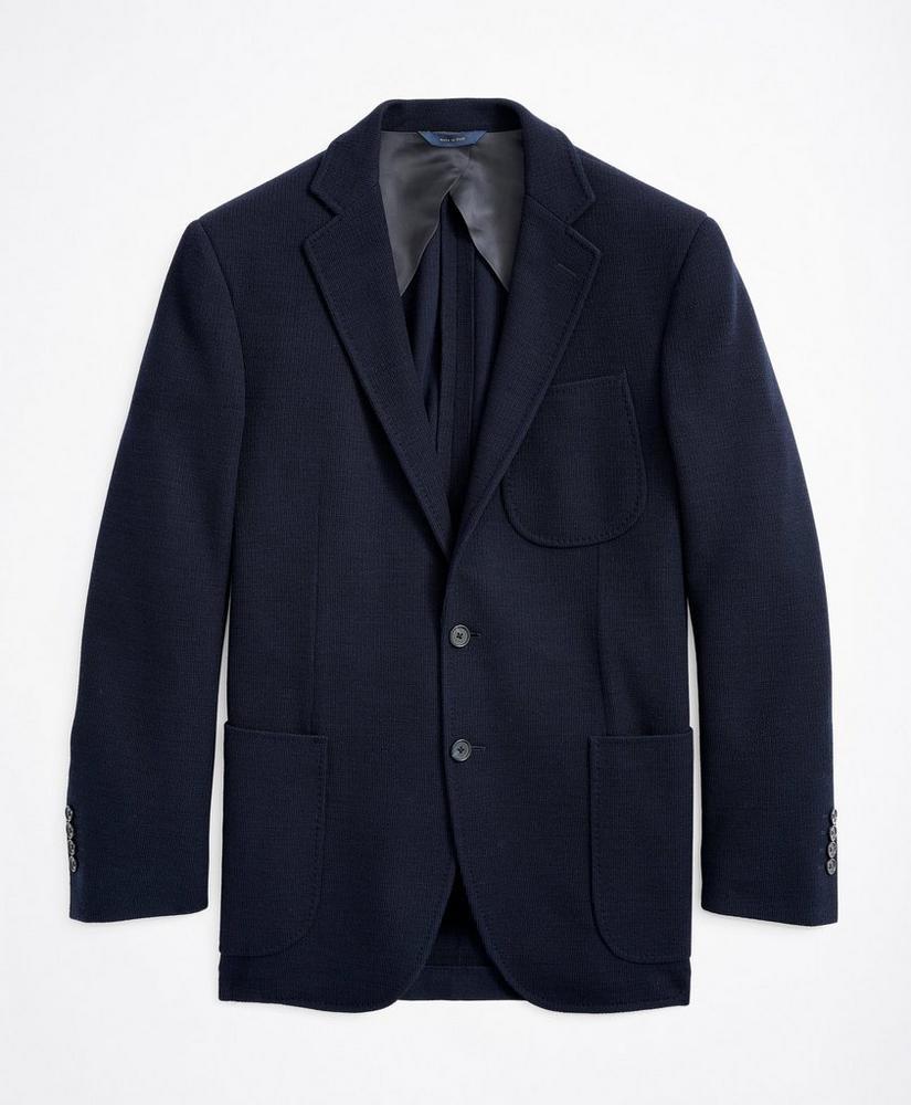 商品Brooks Brothers|Regent Fit Wool Rib Knit Sport Coat,价格¥2237,第1张图片