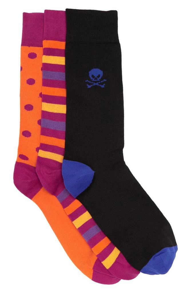 商品Lorenzo Uomo|3-Pack Crew Socks,价格¥151,第1张图片