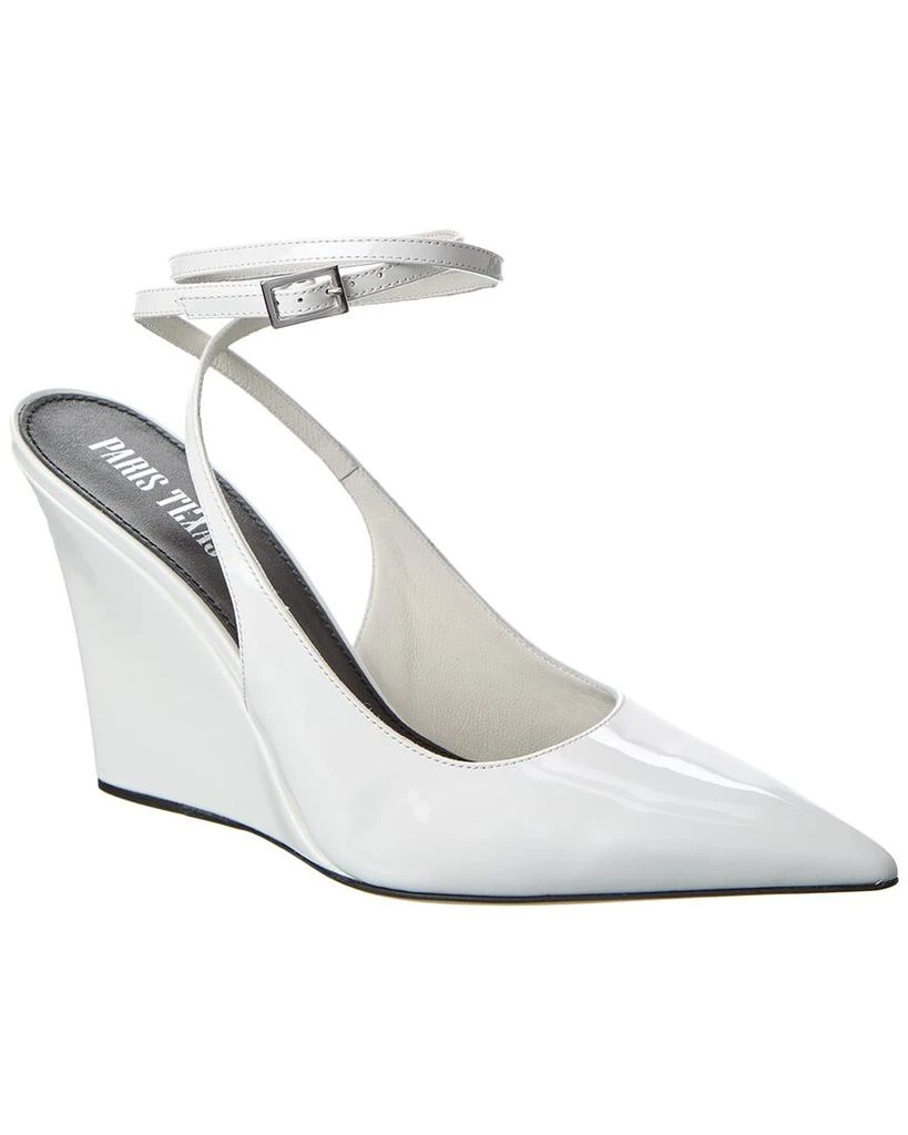 商品Paris Texas|Paris Texas Wanda Patent Slingback Wedge Pump,价格¥1612,第1张图片