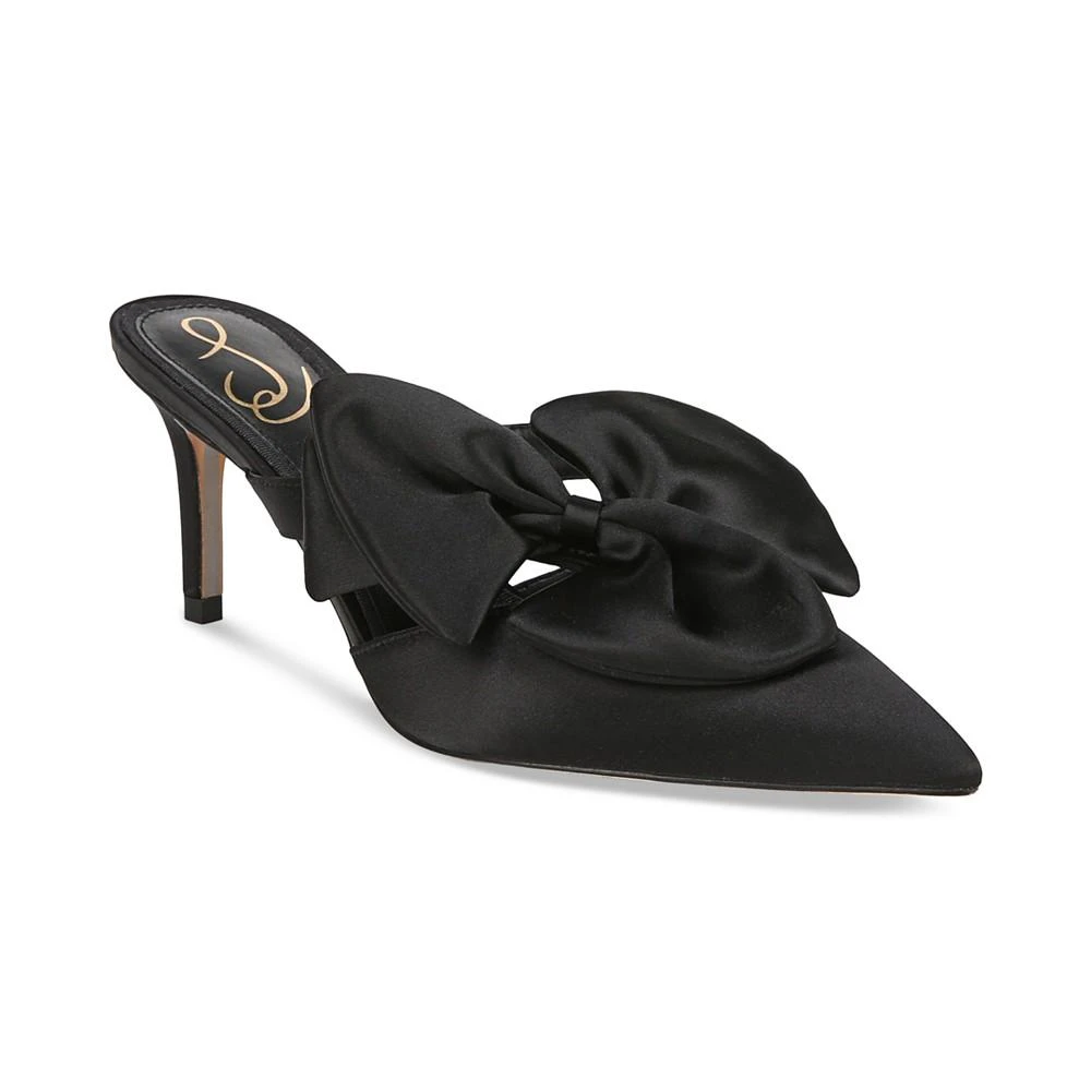 商品Sam Edelman|Women's Veranda Bow Pointed-Toe Evening Mules,价格¥1130,第1张图片