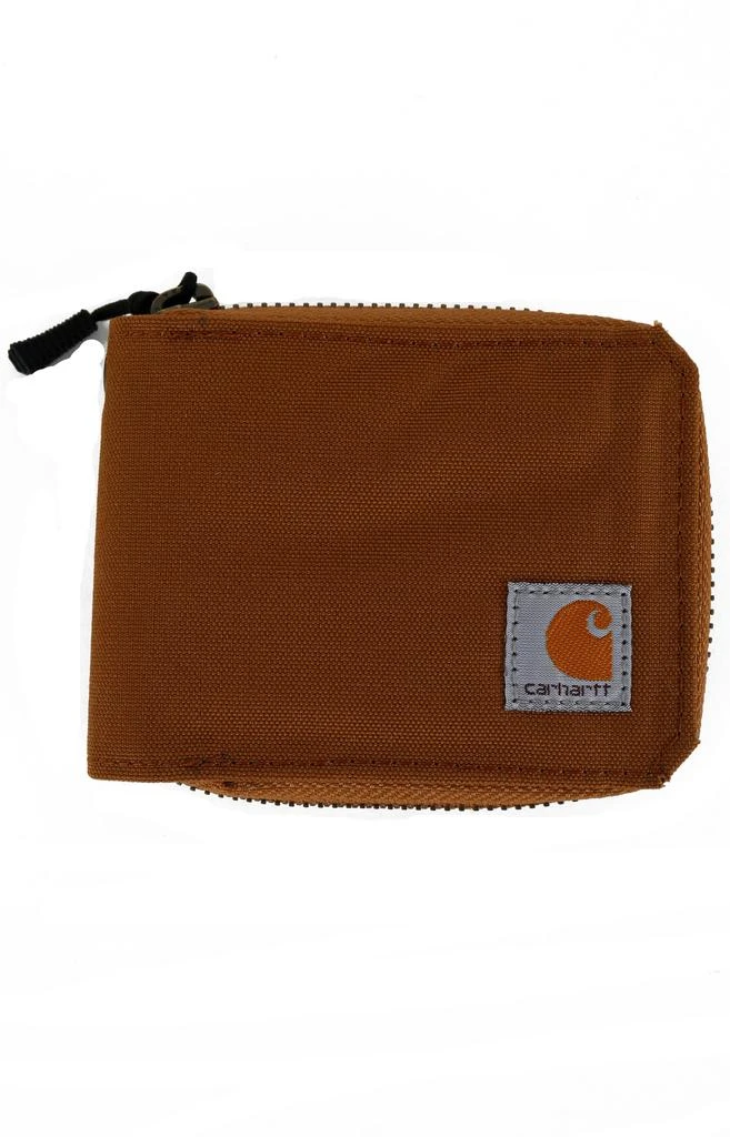 商品Carhartt|Nylon Duck Zipper Wallet - Carhartt Brown ,价格¥153,第1张图片