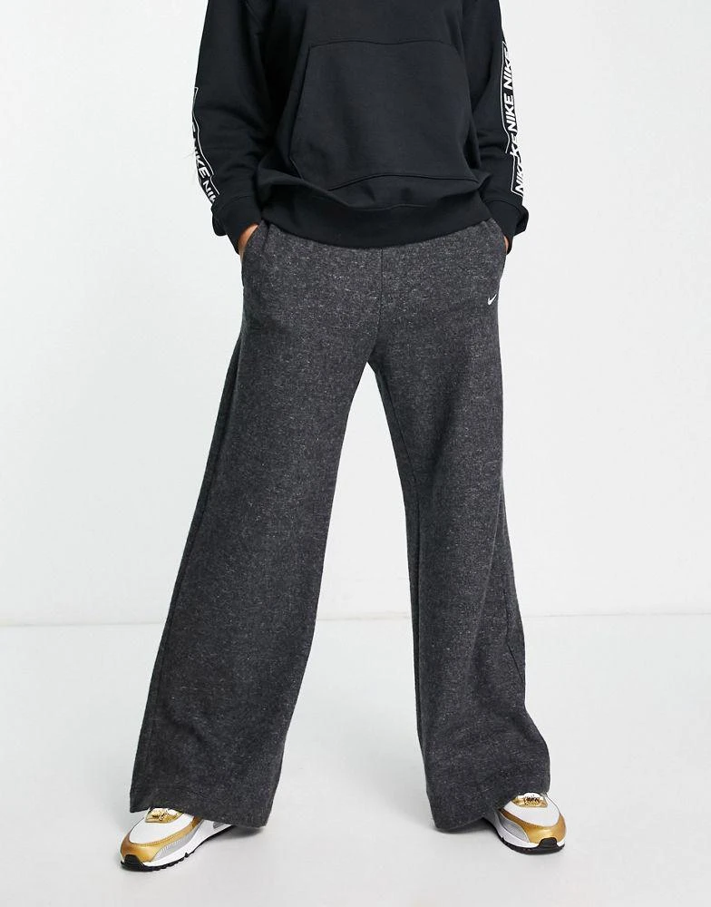 商品NIKE|Nike Training Therma-FIT cosy wide joggers in black,价格¥313,第1张图片