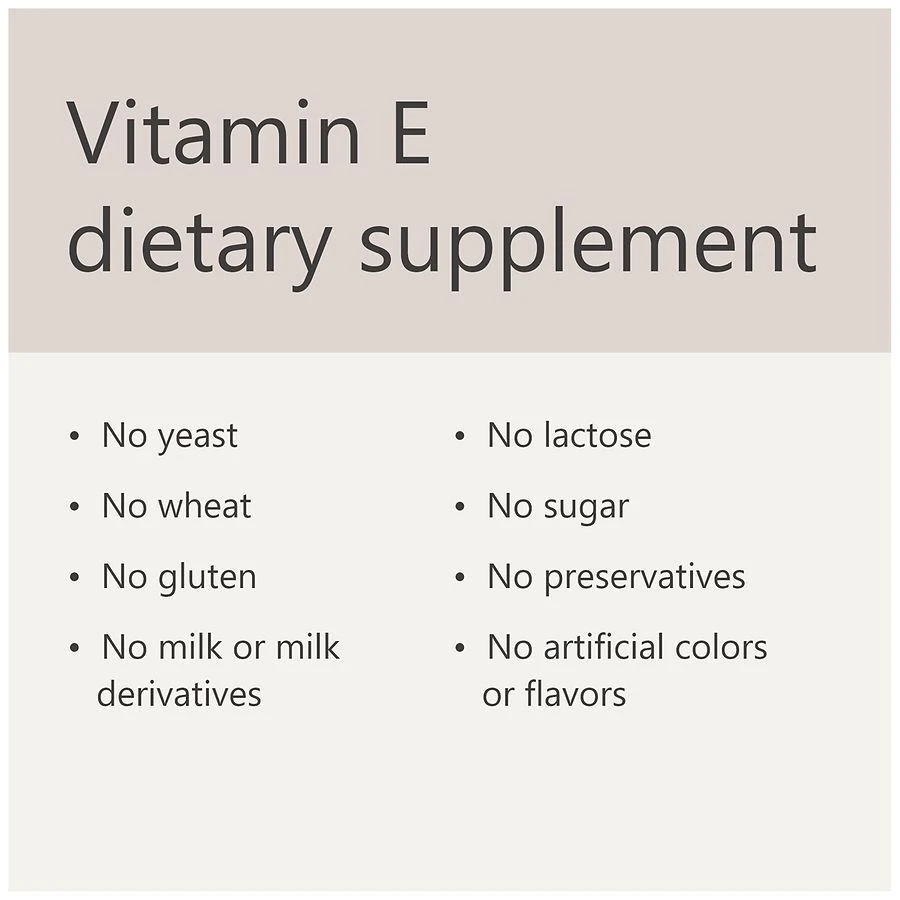 Vitamin E 90 mg Softgels 商品