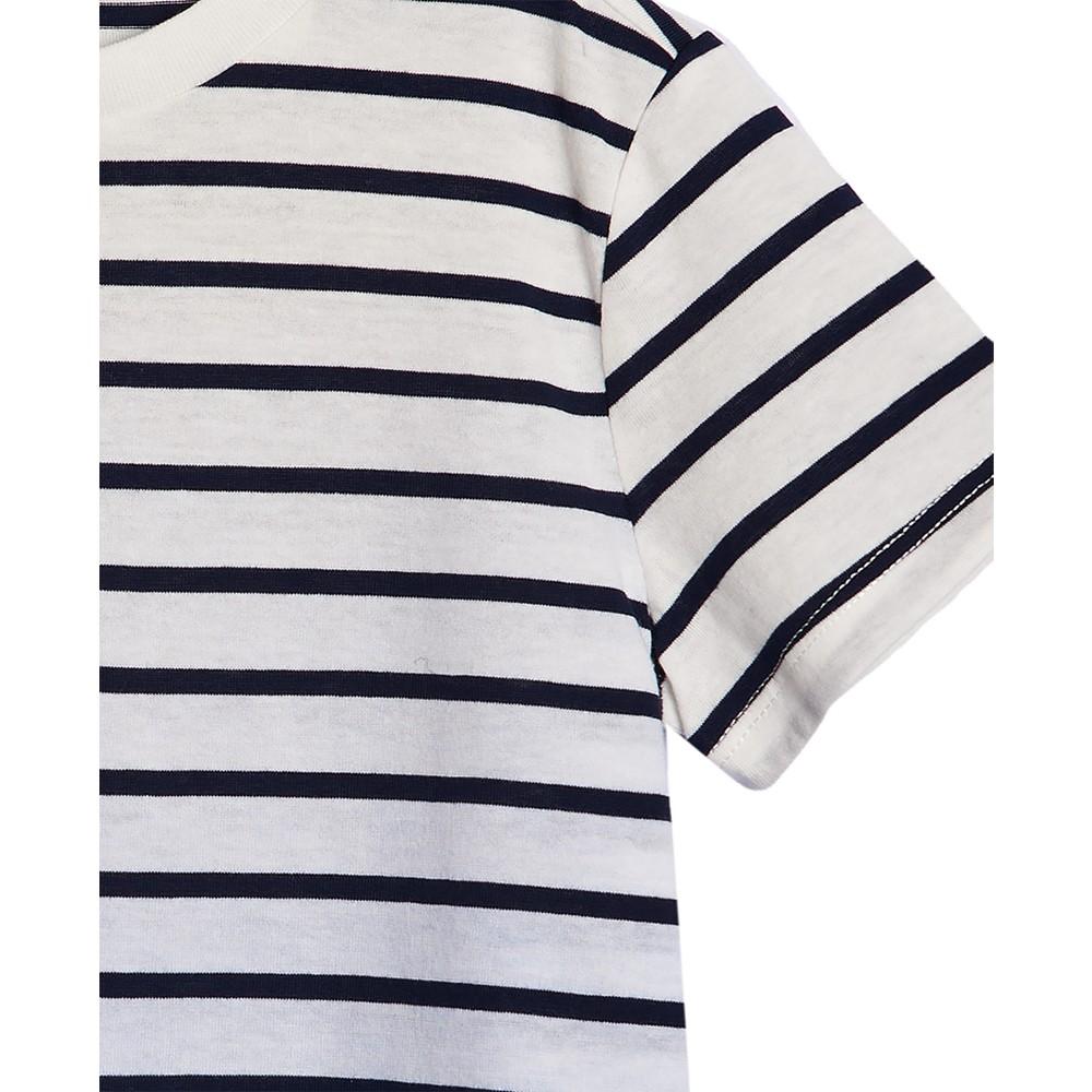 Little Boys Striped T-shirt商品第4张图片规格展示