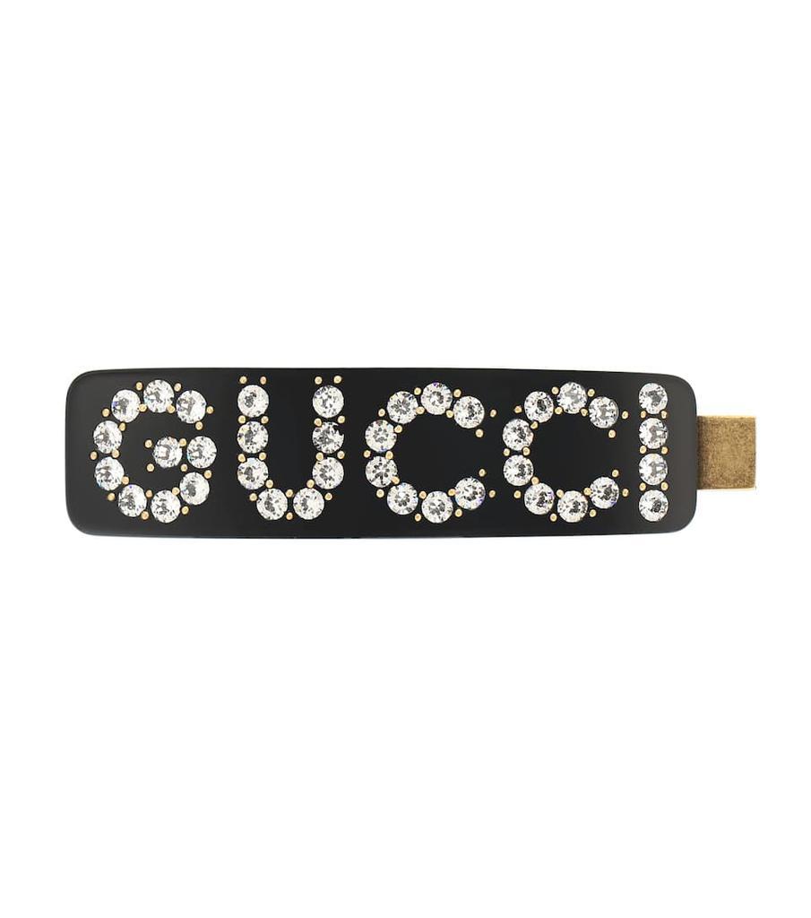 商品Gucci|缀饰logo发夹,价格¥3944,第1张图片