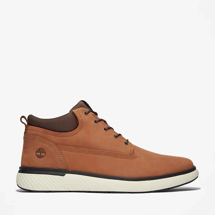 商品Timberland|Cross Mark Chukka for Men in Dark Brown,价格¥786,第1张图片