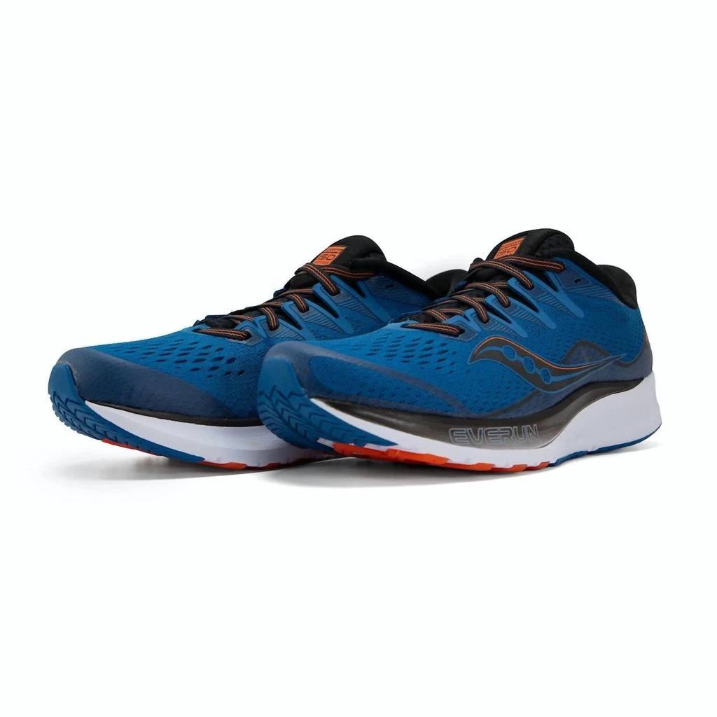 商品Saucony|Men's Ride Iso 2 Running Shoes - Medium Width In Blue,价格¥793,第3张图片详细描述