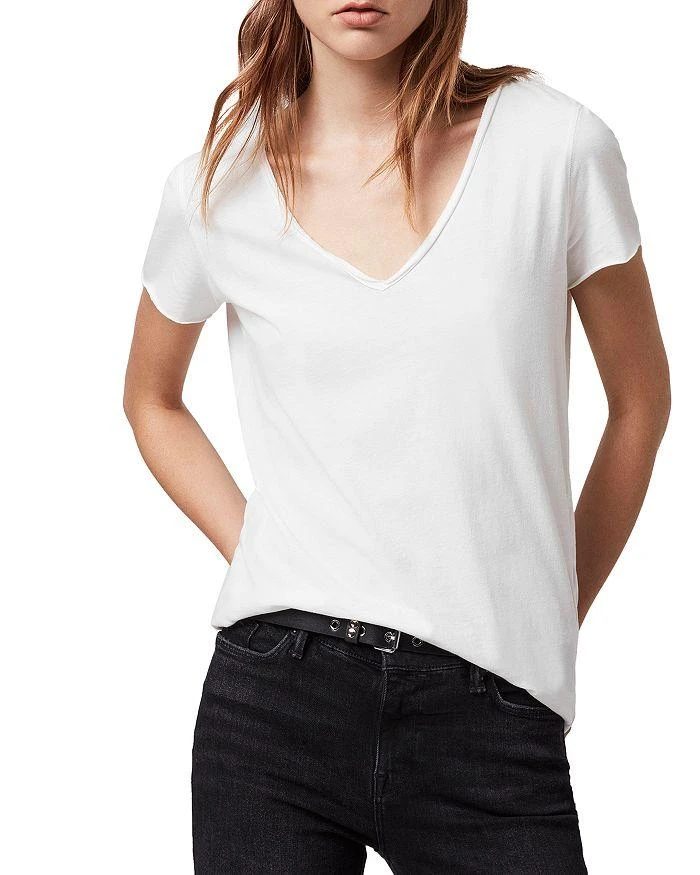 商品ALL SAINTS|Emelyn Tonic Raw-Edge Tee,价格¥338,第1张图片