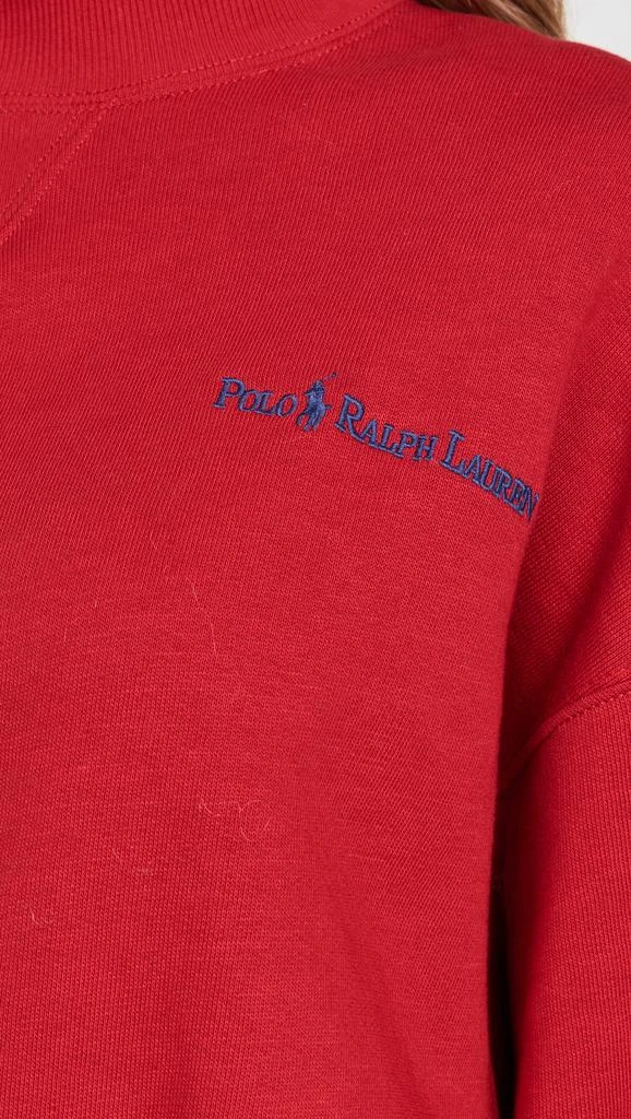 商品Ralph Lauren|Vintage Fleece Long Sleeve Sweatshirt,价格¥1420,第5张图片详细描述