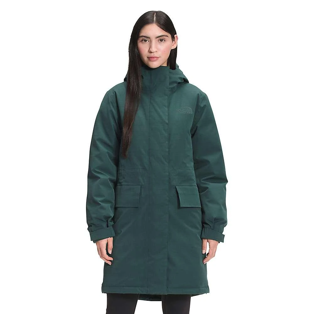 商品The North Face|女款 北面 Expedition系列 北极派克大衣 暗绿,价格¥1998,第1张图片