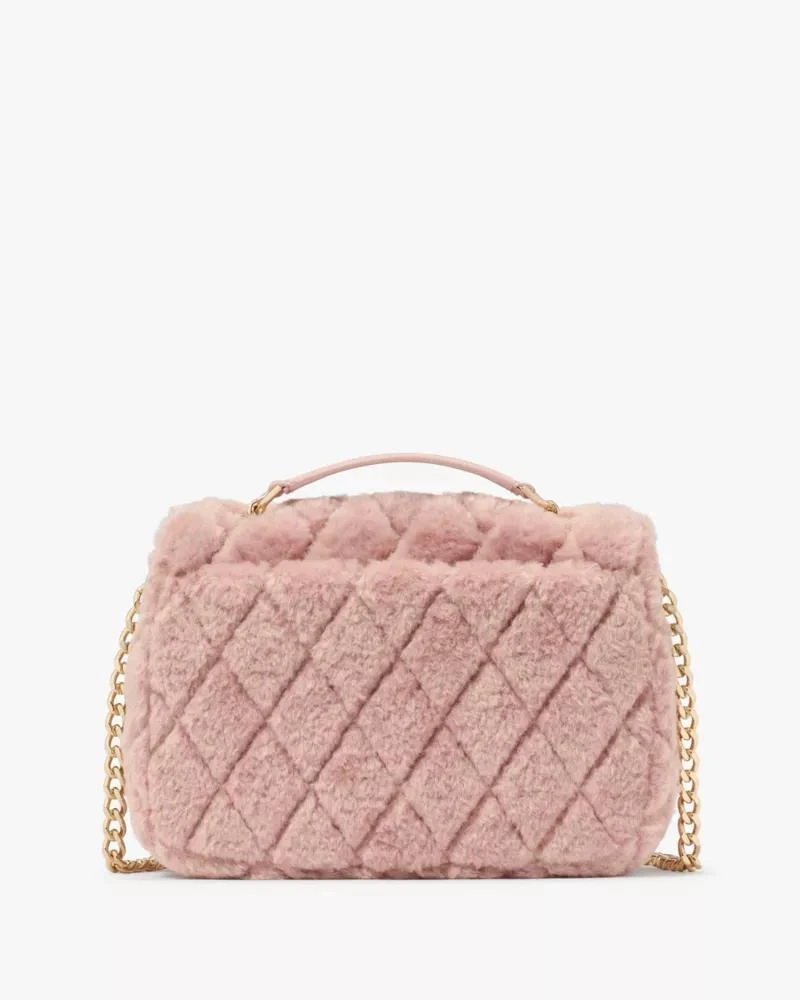 商品Kate Spade|Carey Faux Fur Small Flap Crossbody,价格¥1167,第5张图片详细描述