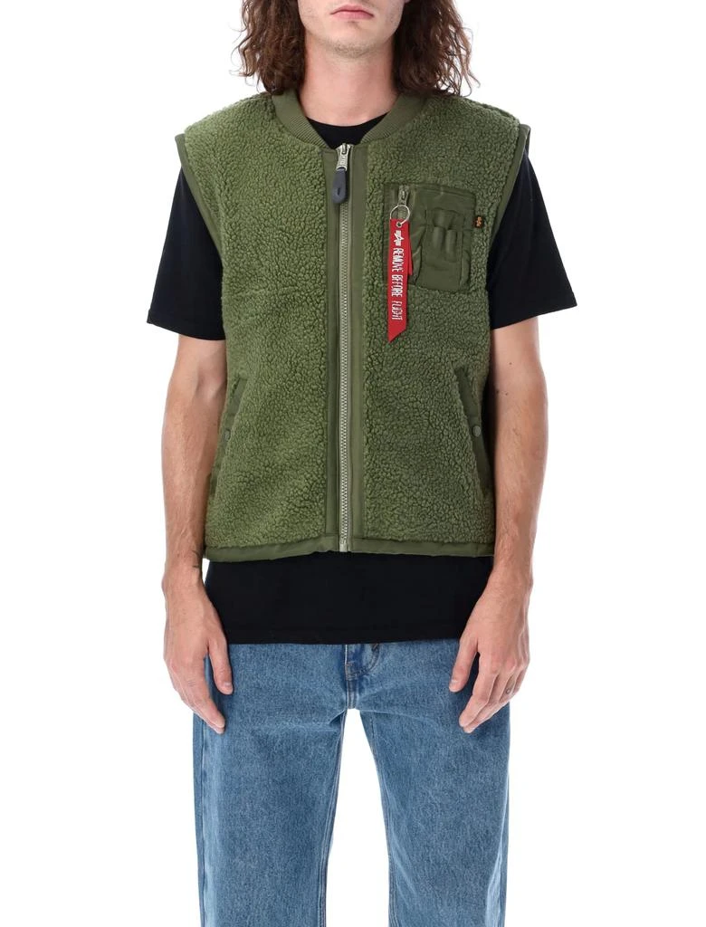 商品Alpha Industries|Alpha Industries Teddy Vest,价格¥1123,第1张图片