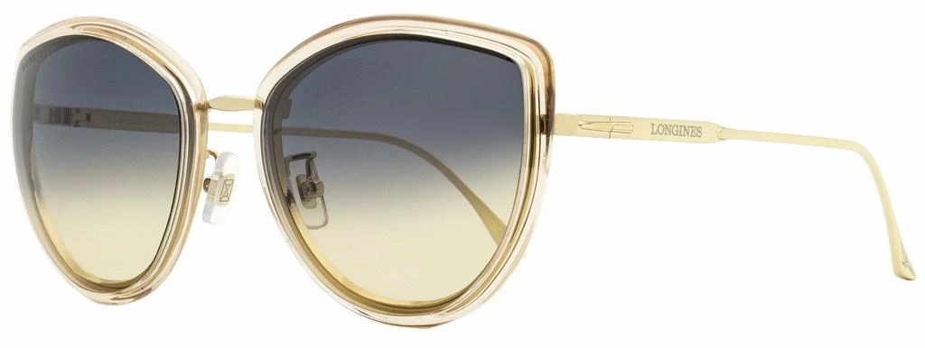 商品Longines|Longines Women's Butterfly Sunglasses LG0010H 72W Champagne/Gold 56mm,价格¥731,第1张图片