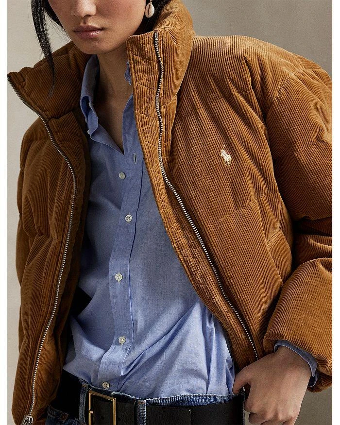 商品Ralph Lauren|Quilted Corduroy Down Jacket,价格¥4379,第4张图片详细描述