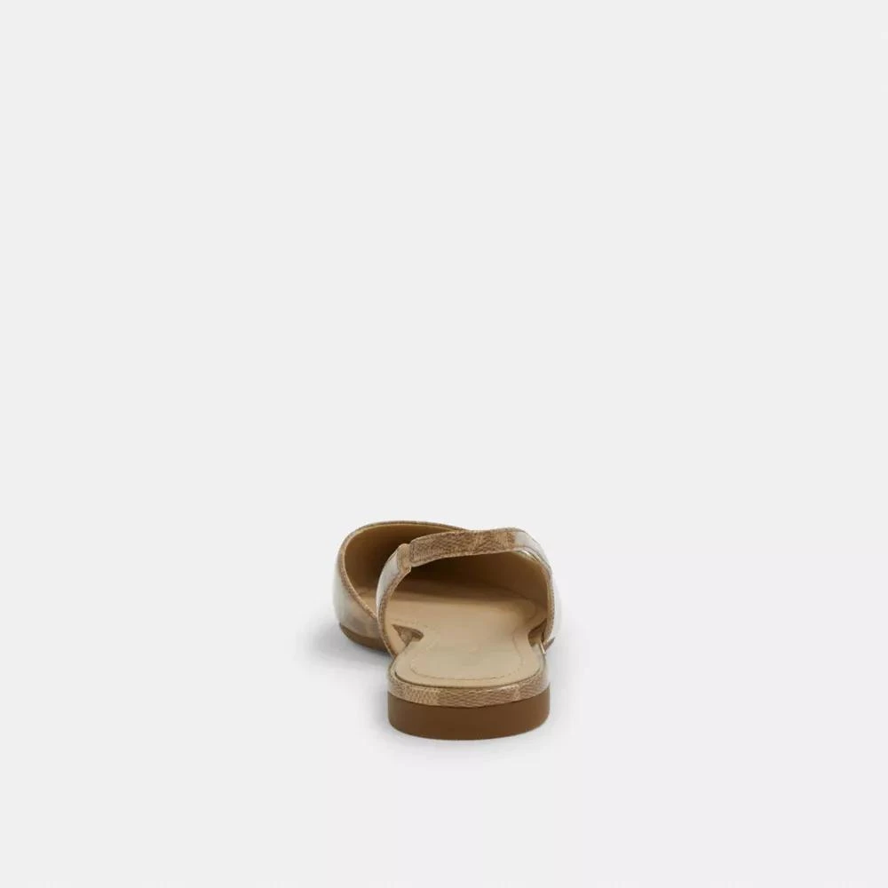 商品Coach|Valerie Slingback In Signature Canvas,价格¥441,第4张图片详细描述