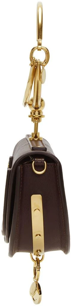 商品Chloé|Burgundy Nile Minaudière Bag,价格¥6874,第3张图片详细描述
