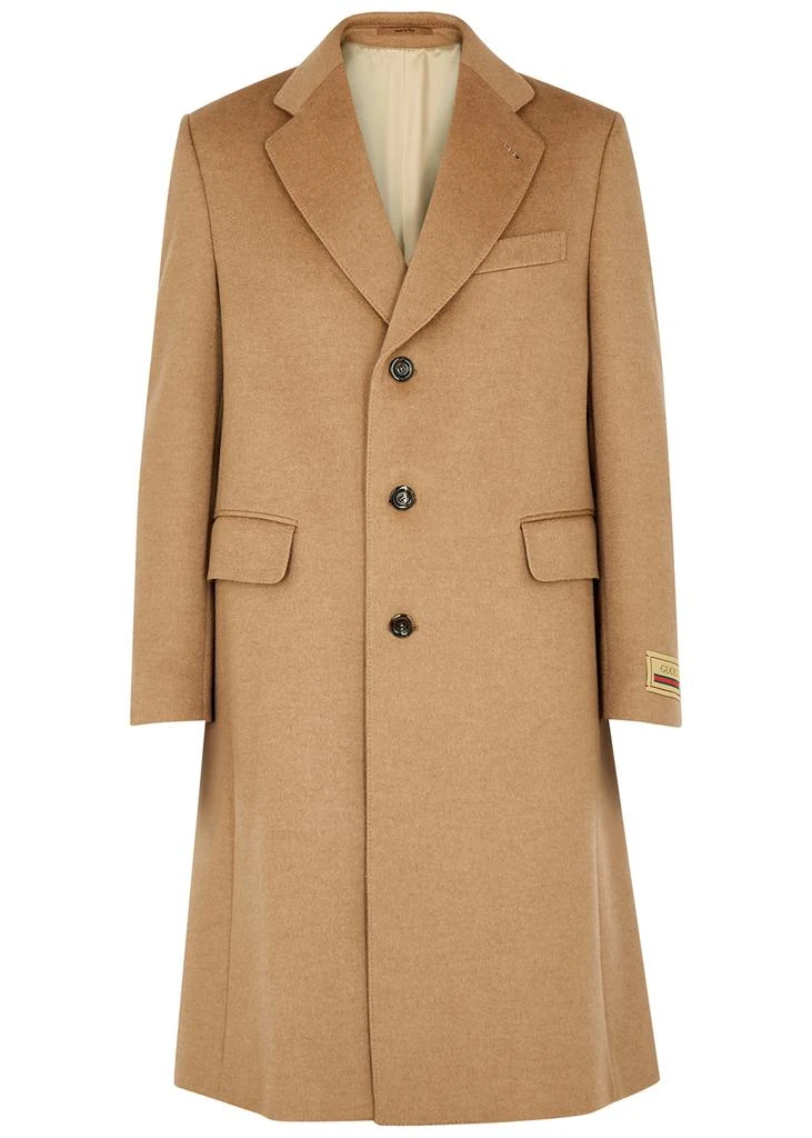 商品Gucci|Brown camel coat,价格¥27812,第1张图片