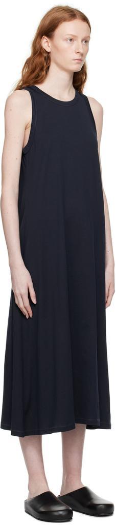 商品Studio Nicholson|Navy Flint Midi Dress,价格¥731,第2张图片详细描述