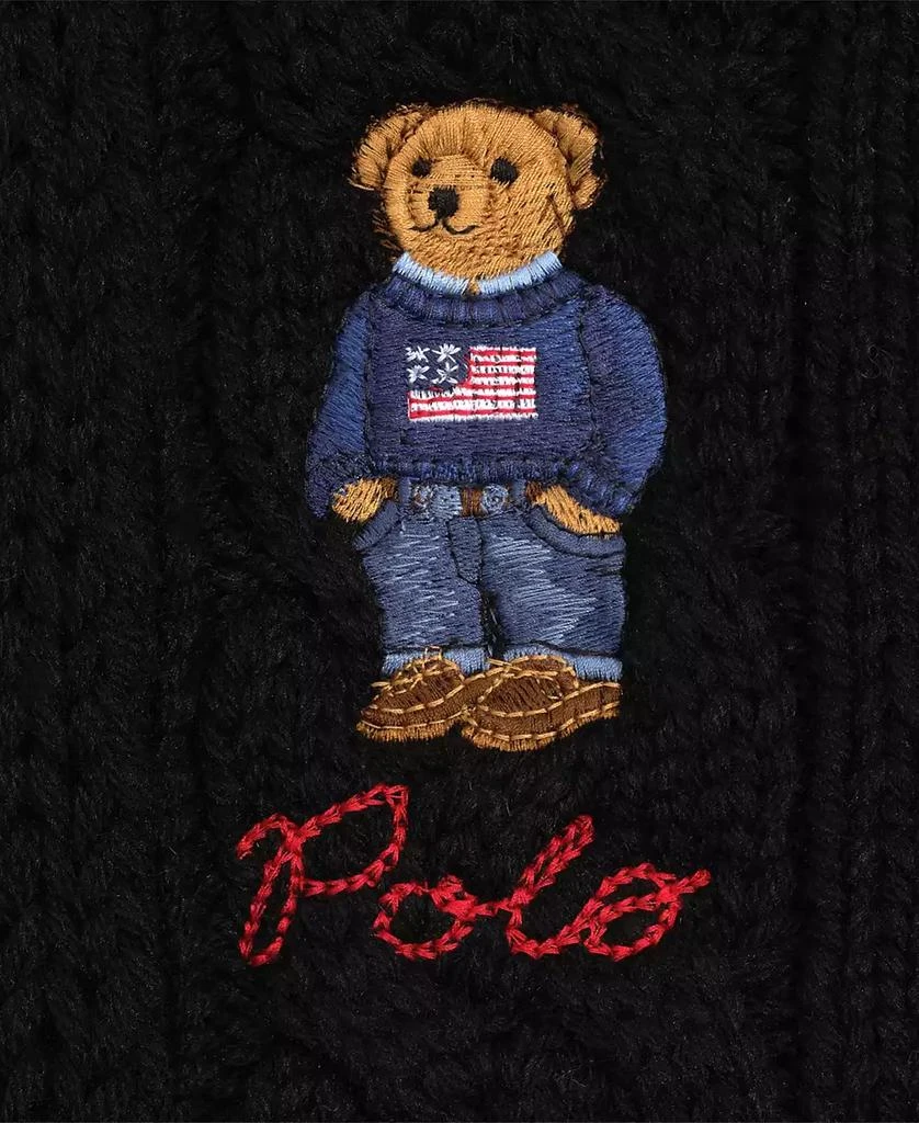 商品Ralph Lauren|Men's Cable-Knit Bear Scarf,价格¥459,第3张图片详细描述